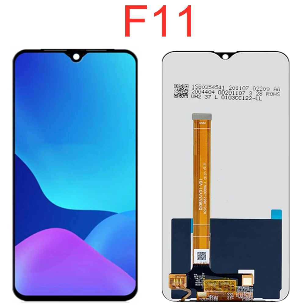 FOR OPPO F11 Pro CPH1969 LCD Display With Touch Panel Screen Digitizer Assembly Replacement For OPPO F11 CPH1913 LCD