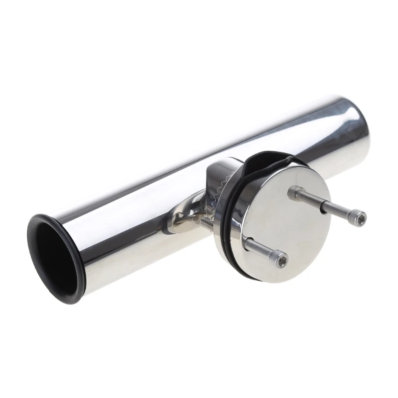 Boat Accessories Stainless Steel Fishing Tackle Adjustable 360 Degree Rotatable Fishing Rod Holder Support Bracket Yacht
