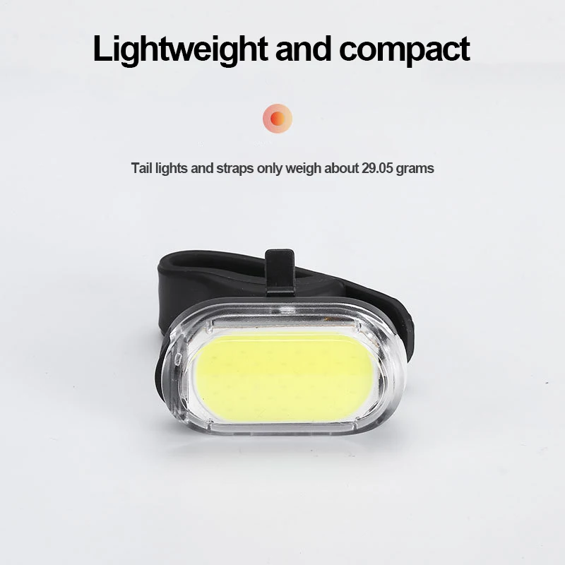 Bicycle lamp charging 4-speed mode, fast charging, waterproof, cycling lamp mountain bike taillight headlight set