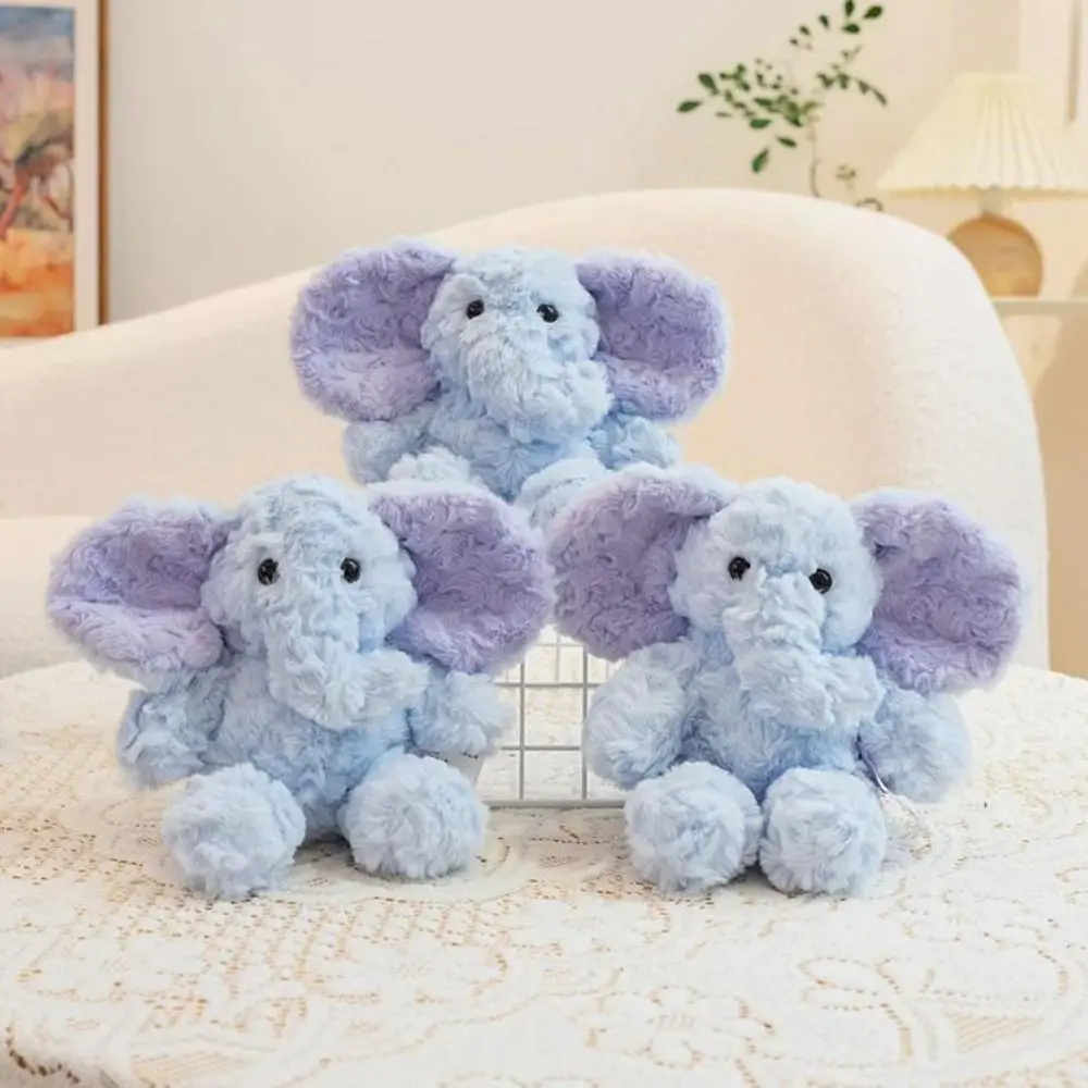 Back Cushion Stuffed Animals Mini Elephant Throw Pillow PP Cotton Stuffed Elephant Sleeping 15cm Elephant Children Gift
