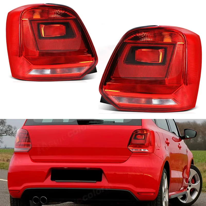

Для Volkswagen VW Polo 2014 2015 2016 2017 2018 автомобильные задние фонари задние фонари тормозные задние авто задние фонари автомобильные аксессуары 12 В
