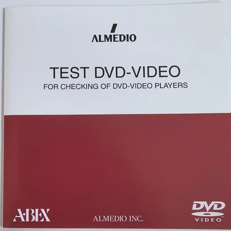 TDV-532C TEST DVD-VIDEO,TDV-533C ,TDV-534C Vertical Deviation Series,For Checking DVD Players, DVD Recorders and DVD Drives