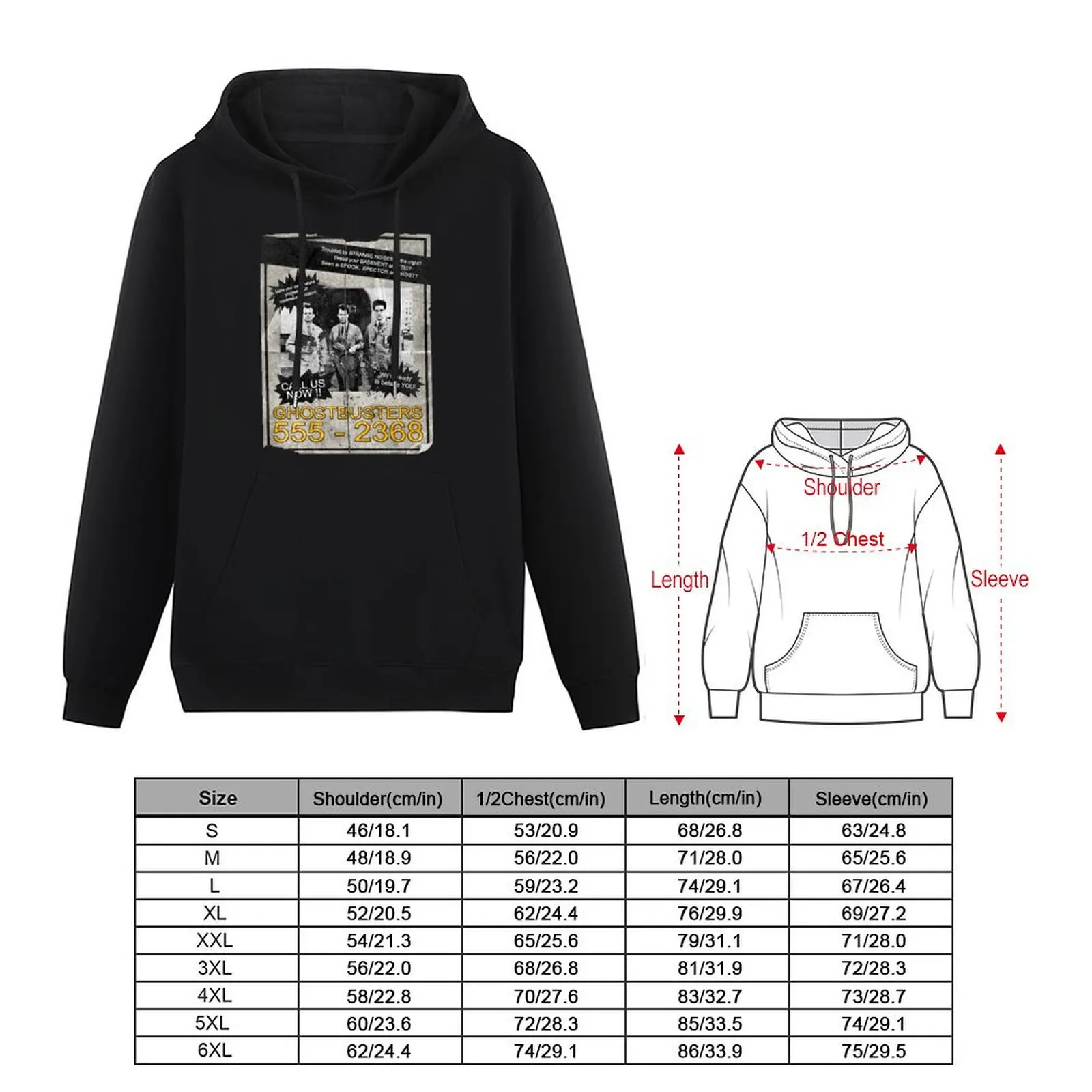 Who Ya Gonna Call? Pullover Hoodie men clothes men's autumn clothes tracksuit men