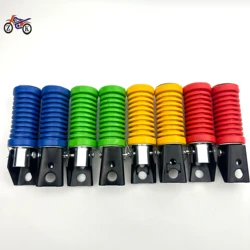 2pcs Motorcycle Motorbike Foot Rests Pegs Rear Footrest For Suzuki Gn125 Motorcycle Parts Pedals Replacement Parts