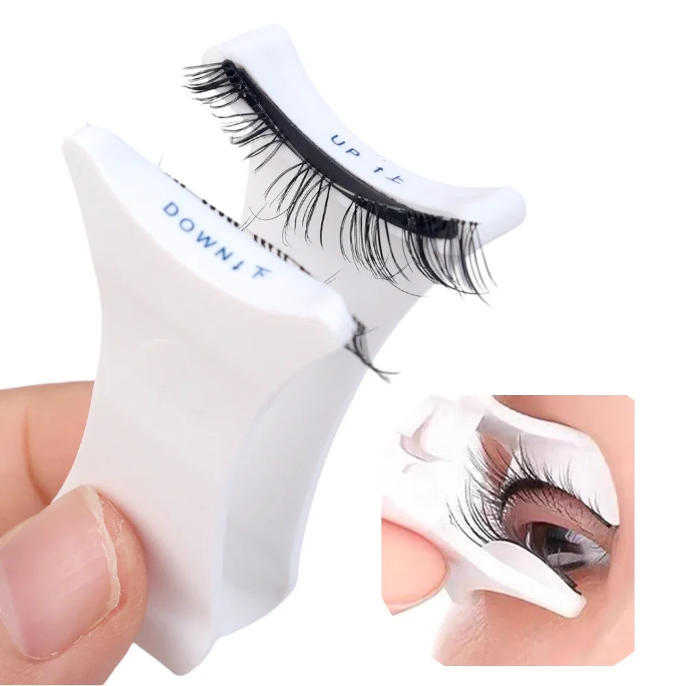 Natural Magnetic False Eyelashes with Eyelash Curler Waterproof Reusable Magnet Clip Lashes Extension Quantum Magnets Lash Tools