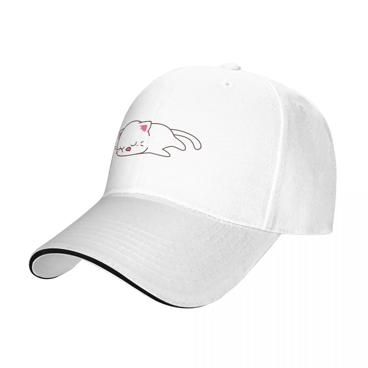 Sleepy Cat Baseball Cap Hat Beach New In Hat Cosplay Trucker Hat Ladies Men's