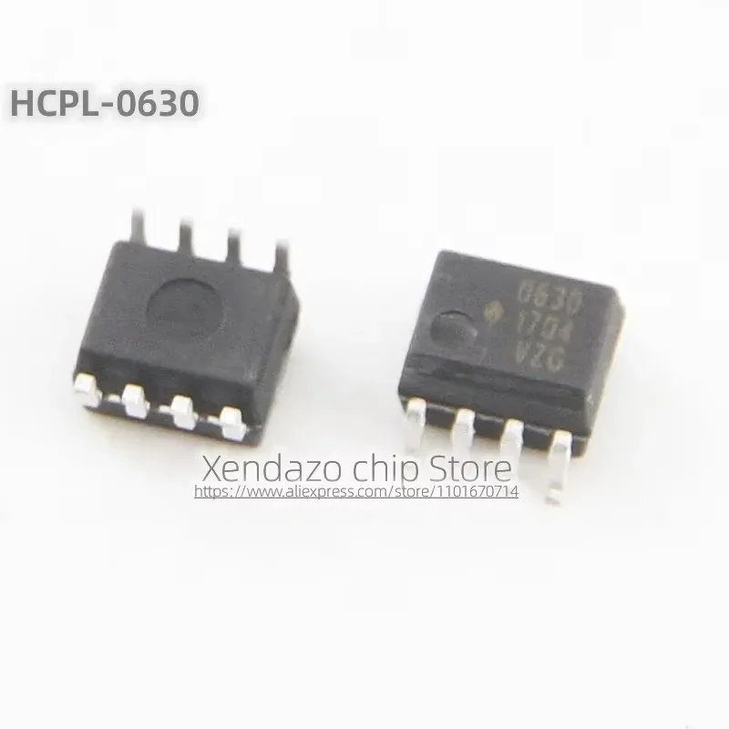 10pcs/lot HCPL-0630-500E HCPL-0630 0630 SOP-8 package Original genuine High speed optocoupler chip