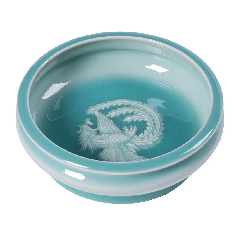 

Pure handmade tea washing large kung fu tea ceremony accessories