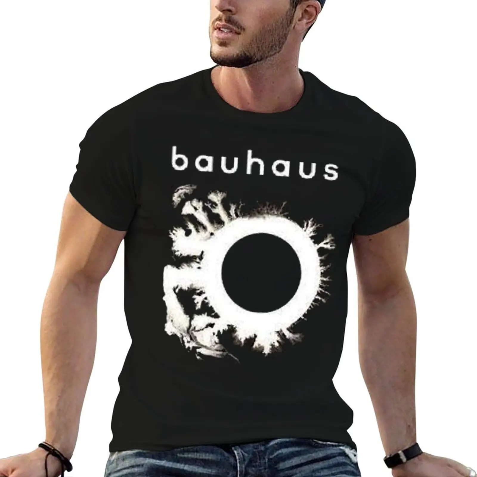 Bauhaus Band Logo T-Shirt cute clothes anime stuff compression shirt men