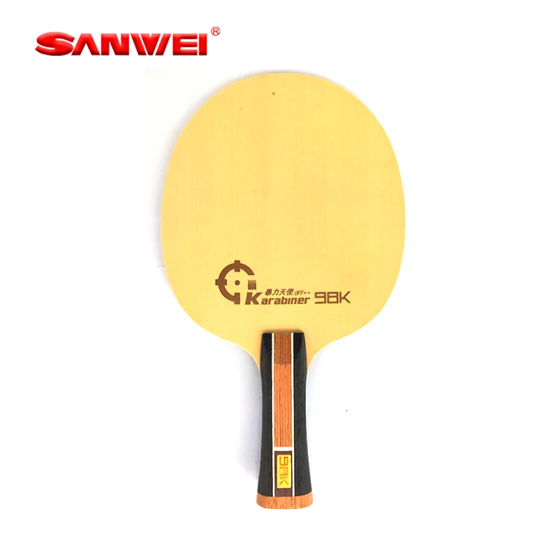 

Original SANWEI Hinoki Carbon Table Tennis Blade 98K Table Tennis Racket Ping Pong Blade Professional Paddles