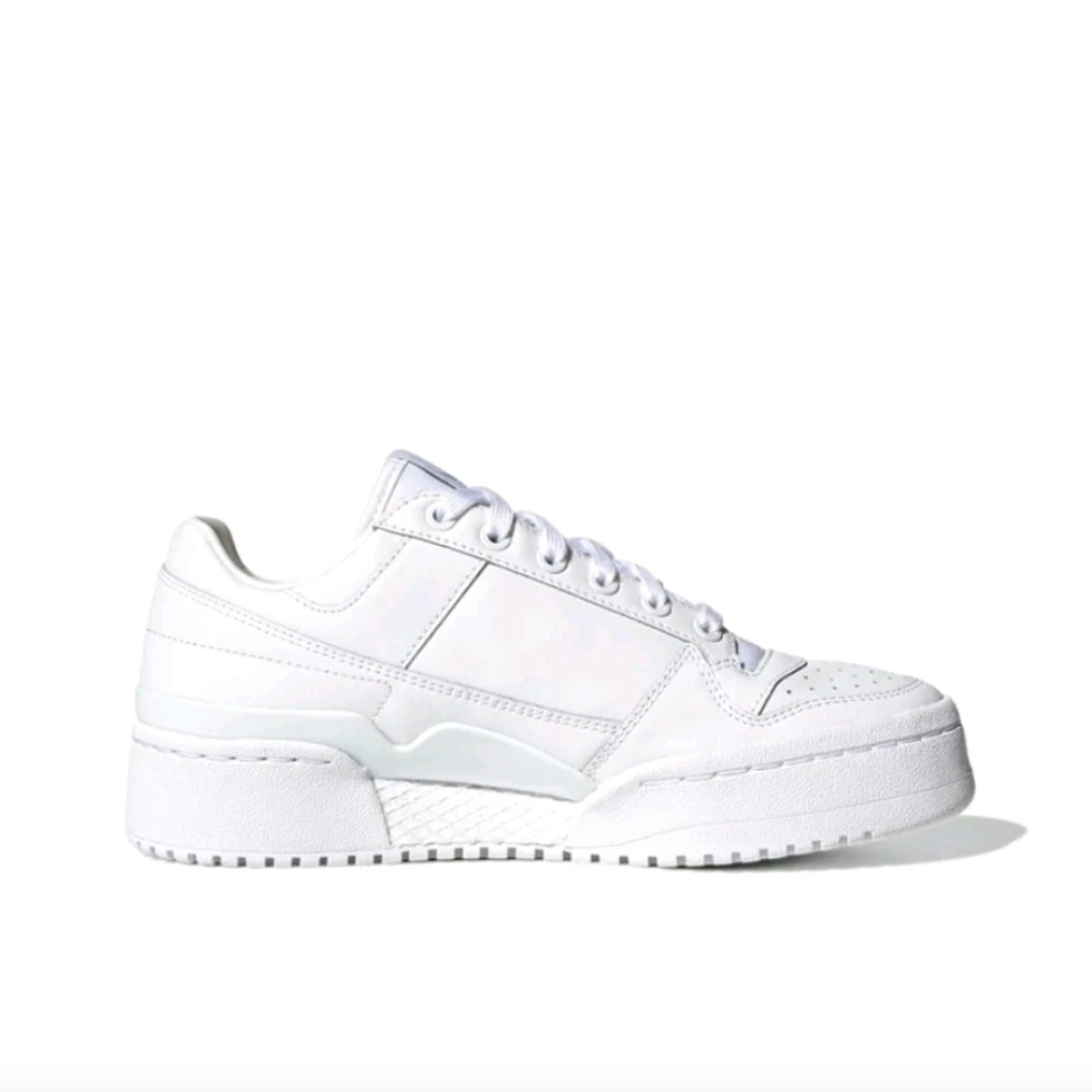 

Adidas Originals Forum Bold Женские туфли для скейтбординга, прочные, ударопрочные, кроссовки на платформе, белые