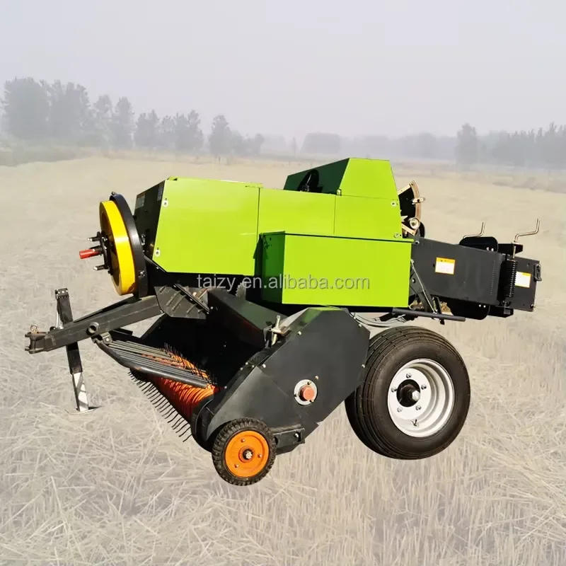 2026 CE Alfalfa Baler Machine square hay Baler with Tractor