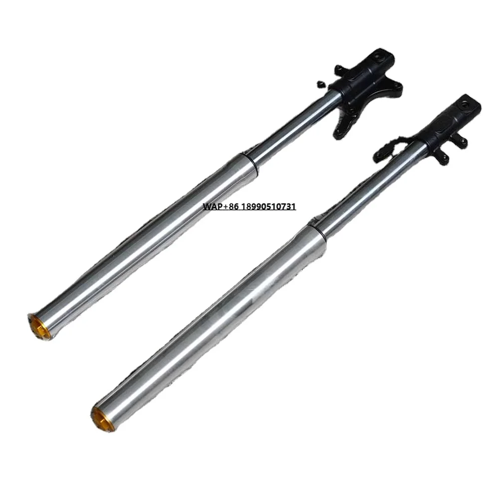 

High Quality Silver Aluminium Inverted Front Fork Shock Absorber for Electric Motorcycles and Bicycles