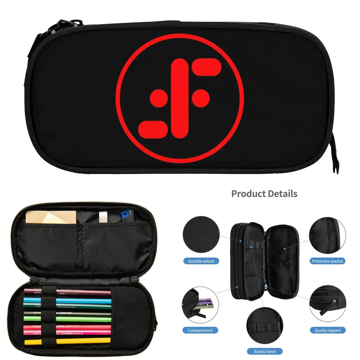 

V The Visitors Insignia Пеналы для студентов Школьная коробка для ручек Сумка-карандаш большой емкости Пенал для хранения канцелярских принадлежностей