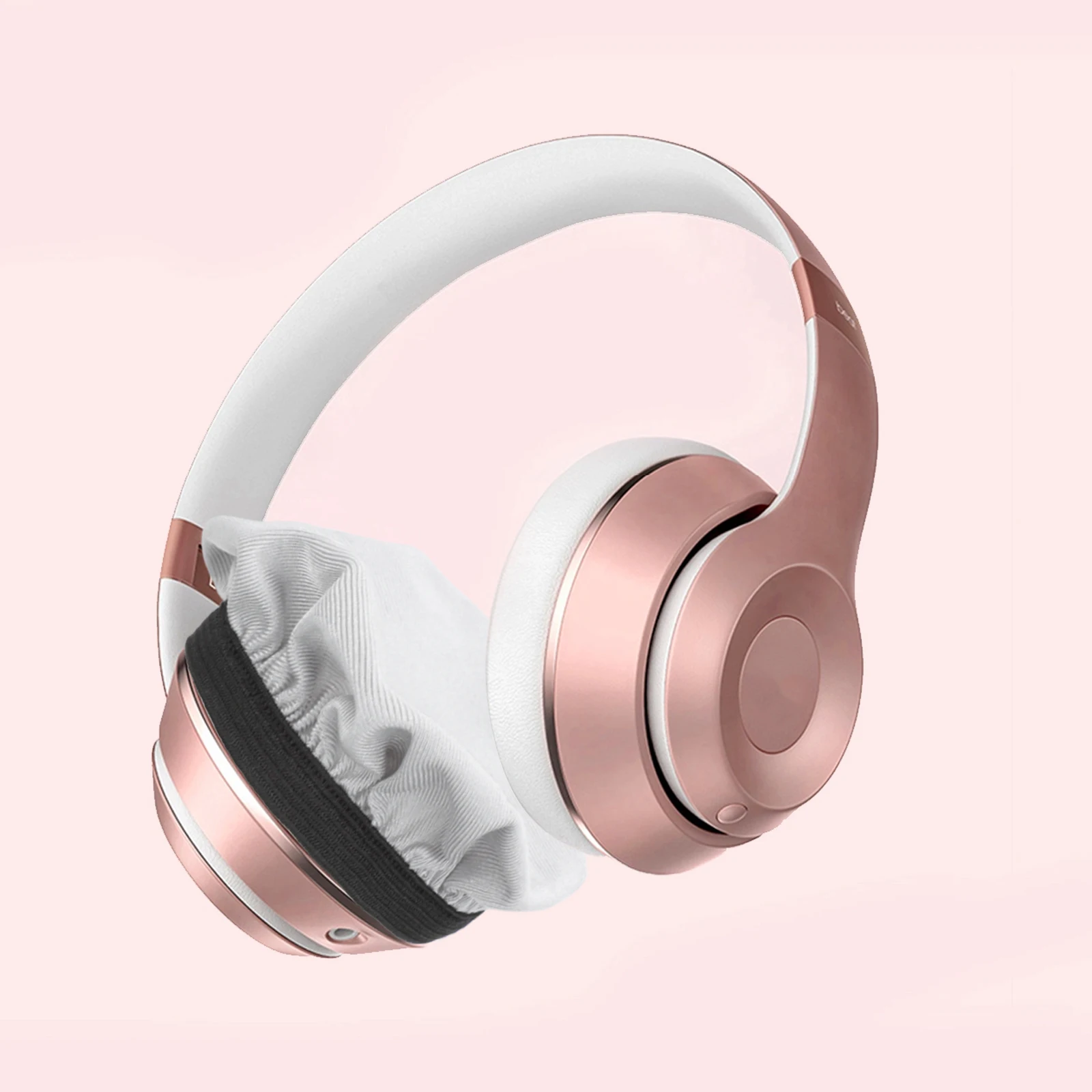 

4 Pcs Headphone Ear Covers Stretchable Washable Protectors Dustproof Durable Elastic Fabric Cover for Headset Cushion