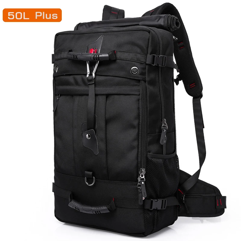 50L High Capacity Quality Oxford Waterproof Laptop Backpack MultifunctionalMochila School bag Outdoor Hiking Travel Luggage Bag