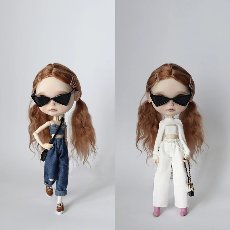 YESTARY Obitsu 24 Blythe Clothes BJD Doll Accessories Sports Suit Doll Clothes  DIY Handmade Azone 19 Joints Doll Wearable Girls