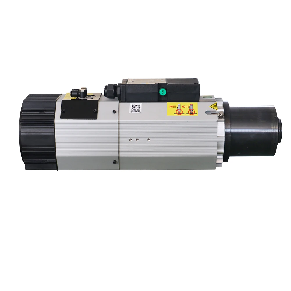 Air Cooled HQD GDL 9kw 24000rpm ISO30 400-800HZ 20A 32A ISO30 Cnc 9kw Atc Spindle