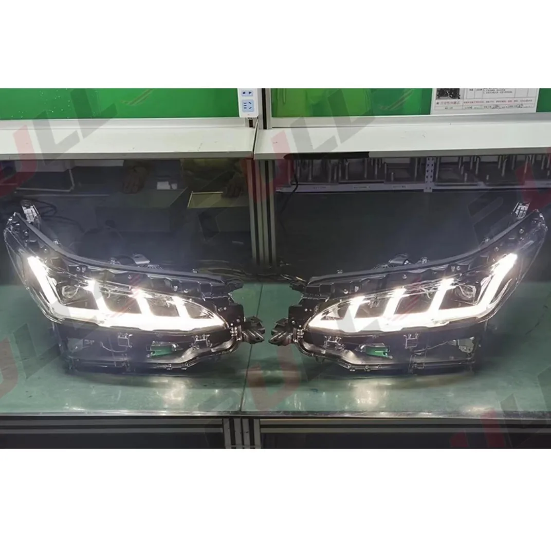 Car Accessories for Fortuner 2014-2020 Upgrade to 2021 Include Front and Rear Bumper with Grille Car Lamps