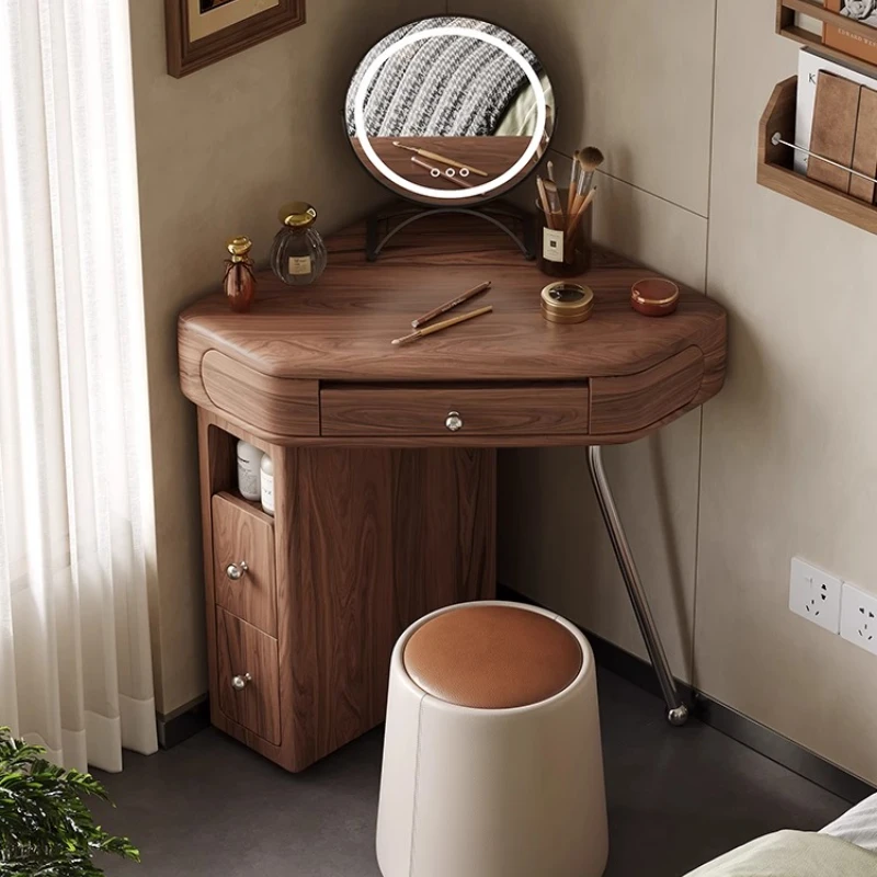 

Modern Simple Bedroom Small Apartment Corner Dresser Makeup Vanity Makeup Desk Dressing Table Makeup Vanities Bedroom Furniture
