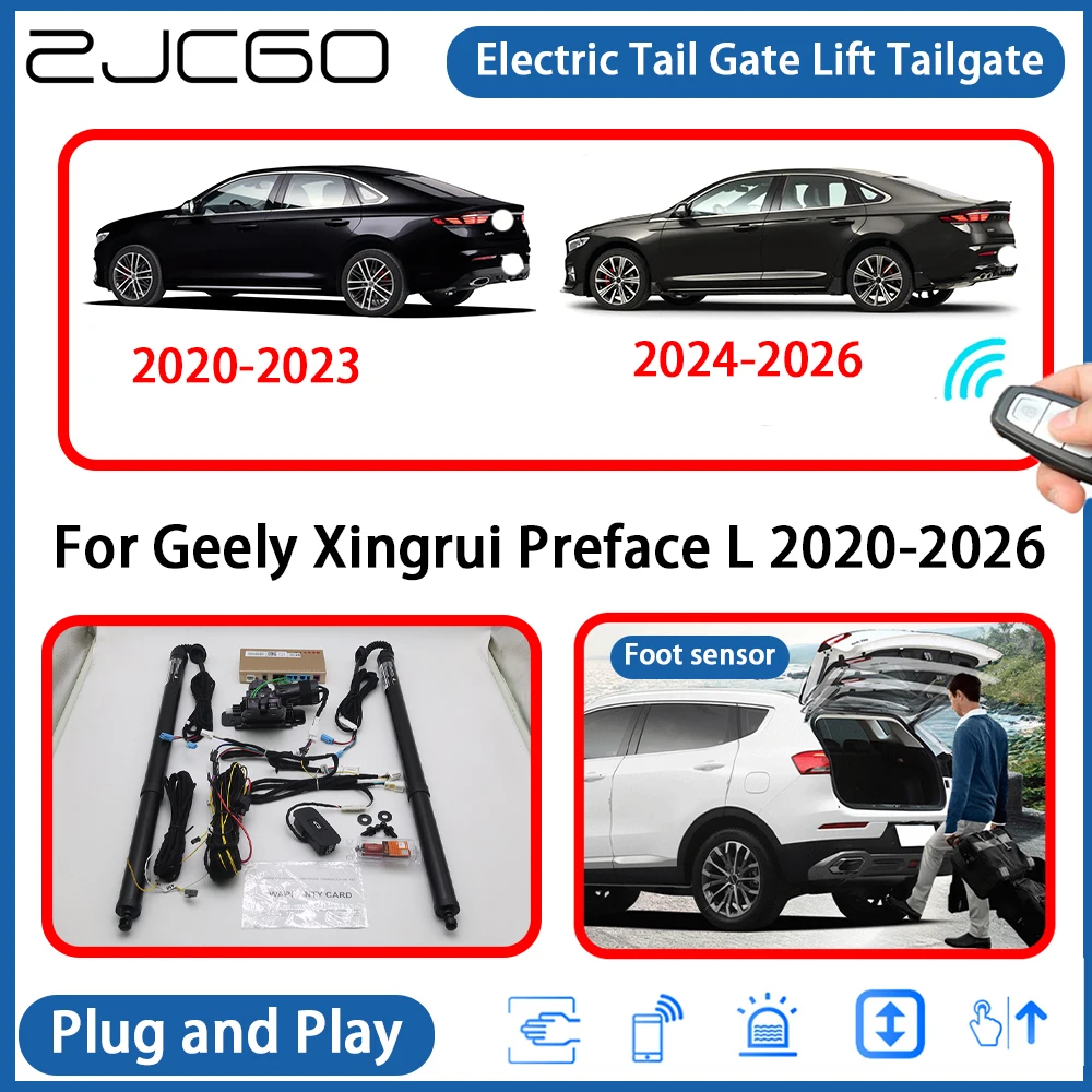 

for Geely Xingrui Preface L 2020-2026 Automatic Powered Tailgate Power Liftgate Electric Tail Gate Lift Assisting System
