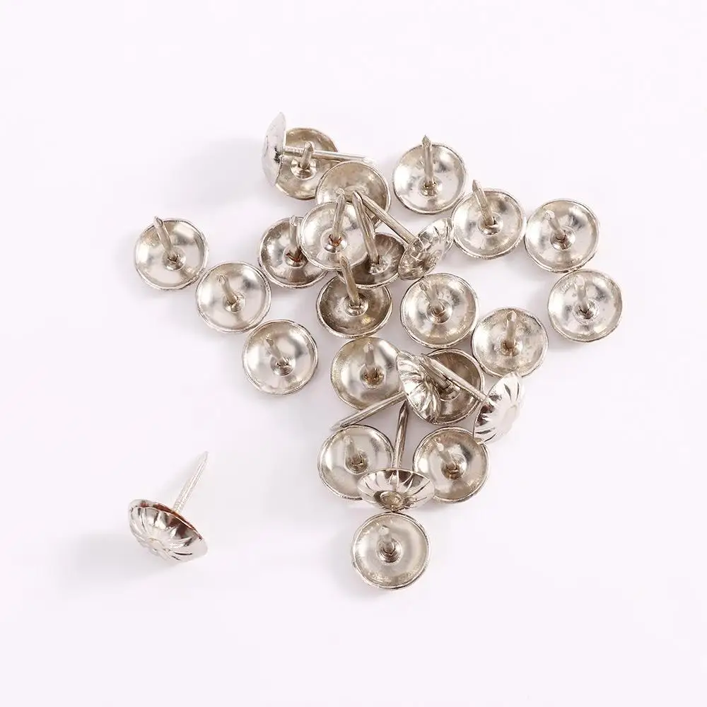 Gold Silver Copper Red Table Woodwork Tool DIY Home Upholstery Fasteners Furniture Hardware Pushpins Tacks Decorative Nails