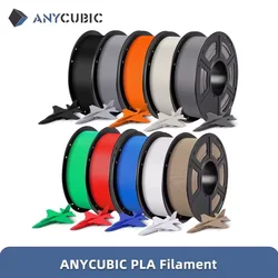 ANYCUBIC 3D Printer PLA Multicolor Filament 1.75mm 1kg/Roll Plastic Rubber Consumables Material For FDM 3D Printer Kobra