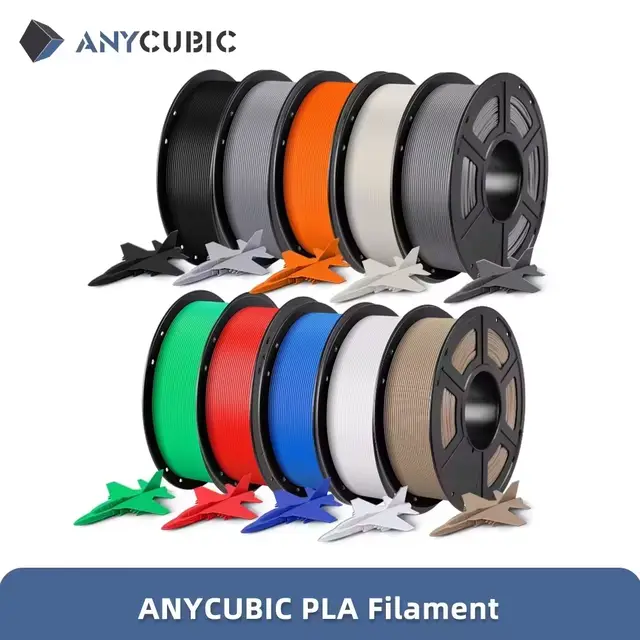 ANYCUBIC 3D Printer PLA Multicolor Filament 1.75mm 1kg/Roll Plastic