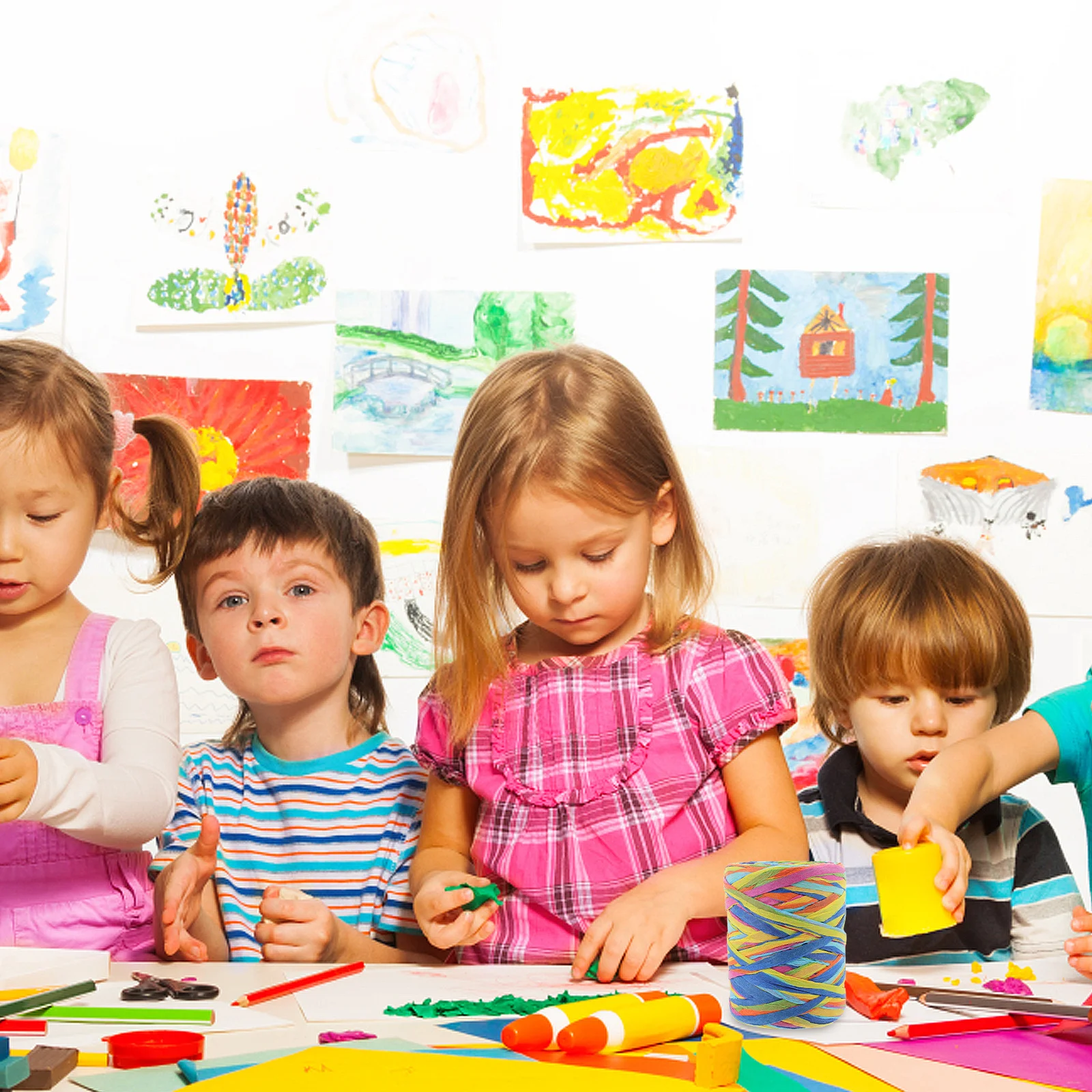 

1 Roll Paper Ribbon For Wrapping Handwoven Decorative Raffia String 6 Colors Assorted Gift Bouquet Decoration Diy Arts Craft