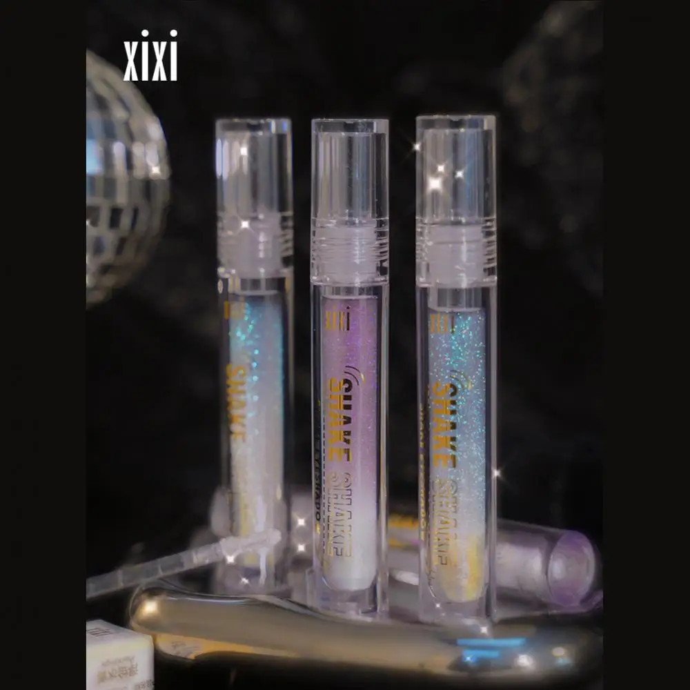 Liquid Eyeshadow Bright Glitter Radiant Trending Shimmering Must-have Liquid Eyeshadow With Glitter Glamour Cosmetics Polarized