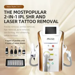 M22 IPL OPT Laser Hair Remove Machine Aesthetic OPT IPL E-Light Skin Rejuvenation Vascular MultiApplication Whitening Salon