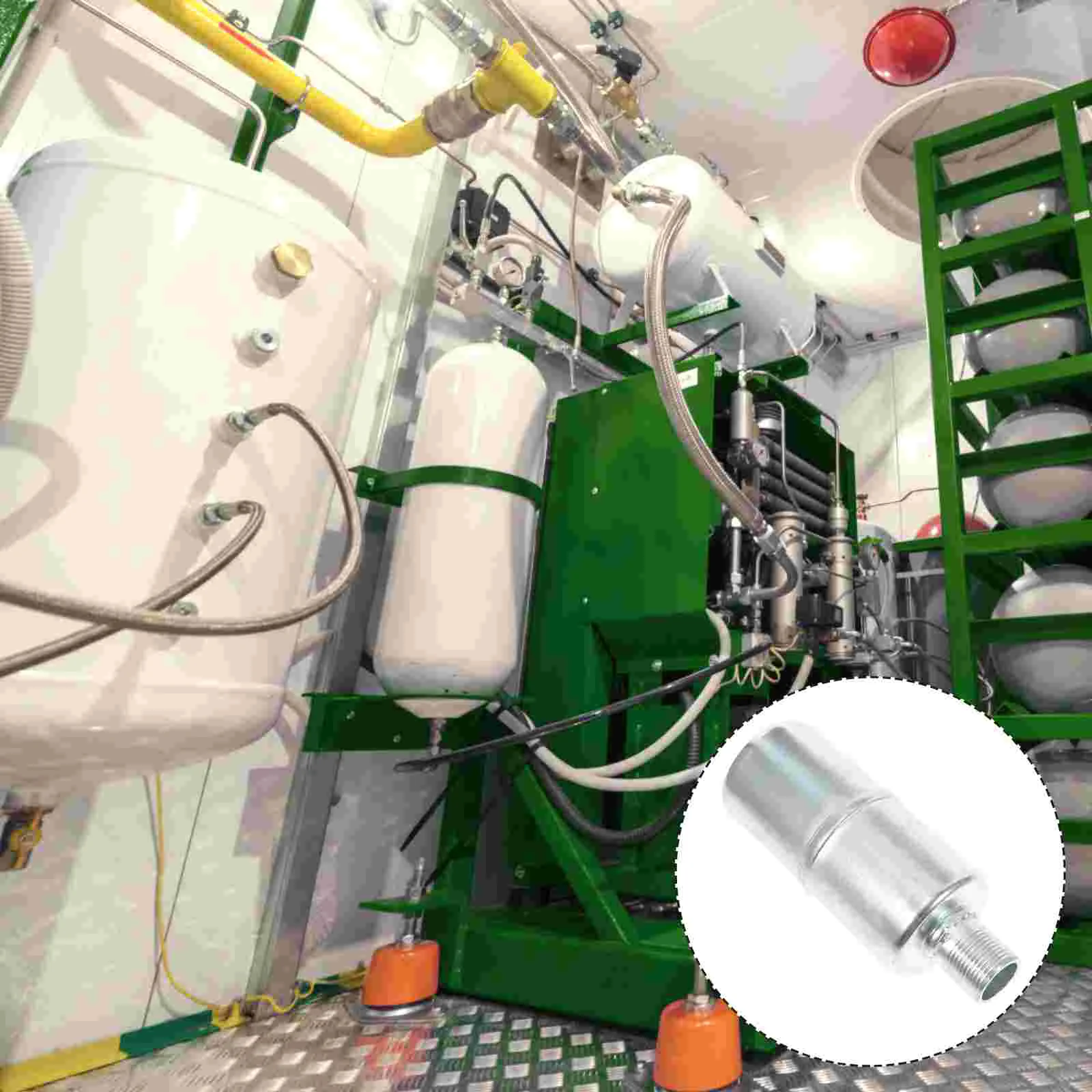 Lawn Mower Part Engine Muffler for Garden Equipment Vertical Generator Lawnmower