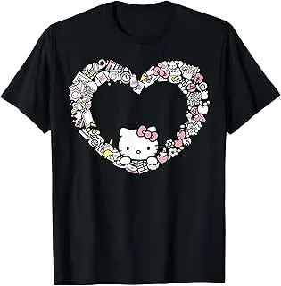 

Новая футболка Hello Kitty Zodiac Libra 2026, греческие астрономические принадлежности, футболка с короткими рукавами и круглым вырезом, футболка в клетку