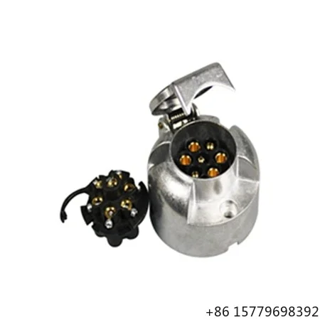

12V 7P N Type Trailer Socket Plug Truck Trailer Accessories Heavy Duty Connector for Vehicles
