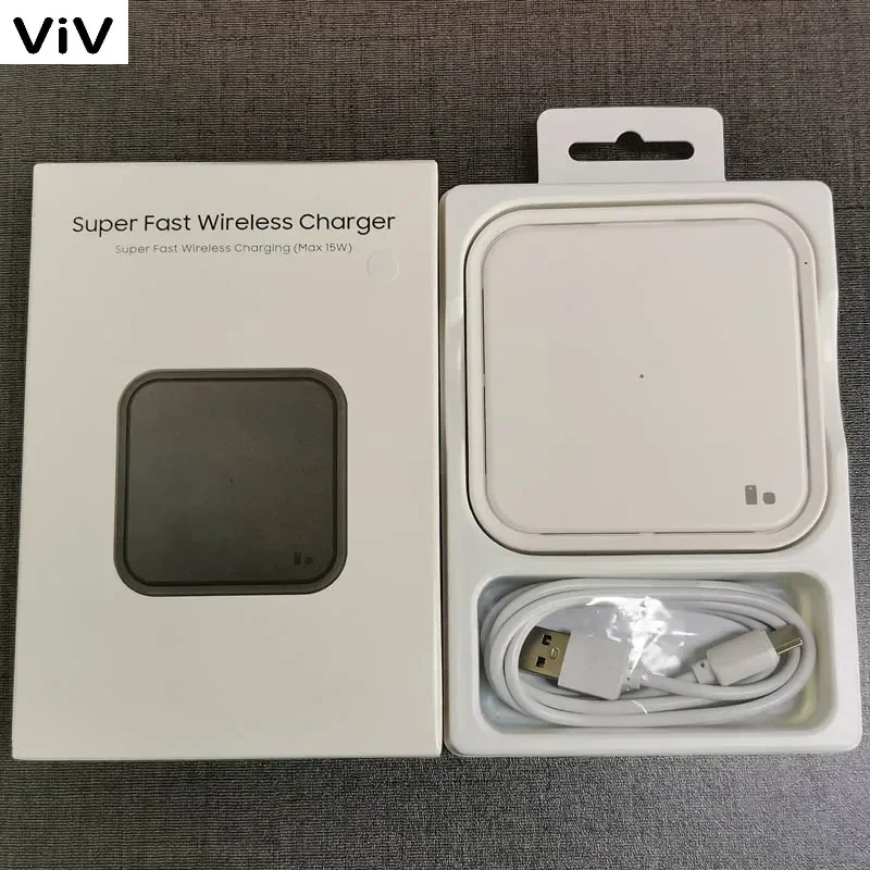 S24 Wireless Charger 15W QI Charge Pad For Galaxy S10 S20 S21 S22 S23 S24 Note 20 Ultra 10 Plus FE Z Flip Fold 5 4 3 2 EP-P2400