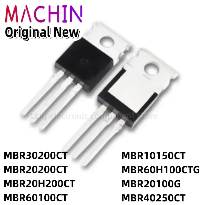 1pcs MBR30200CT MBR20200CT MBR20H200CT MBR60100CT MBR10150CT MBR60H100CTG MBR20100G MBR40250CT TO-220 MOS FET.