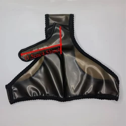 Hot Man Latex Briefs Fetish Cosplay Underpants Seamless Underwear fetish Boxer sheath exotic Pants men sexy black  T-back Thong