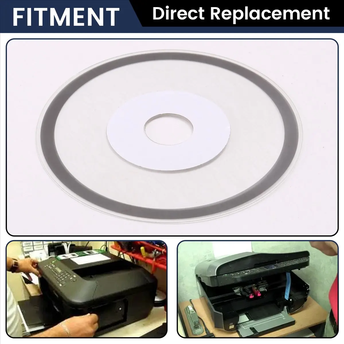 

BOFF New QC2-6384 Encoder Disc for Canon PIXMA MG3070s G2800 G1800 G3800 G6030 G2400 G4800 Printer Parts
