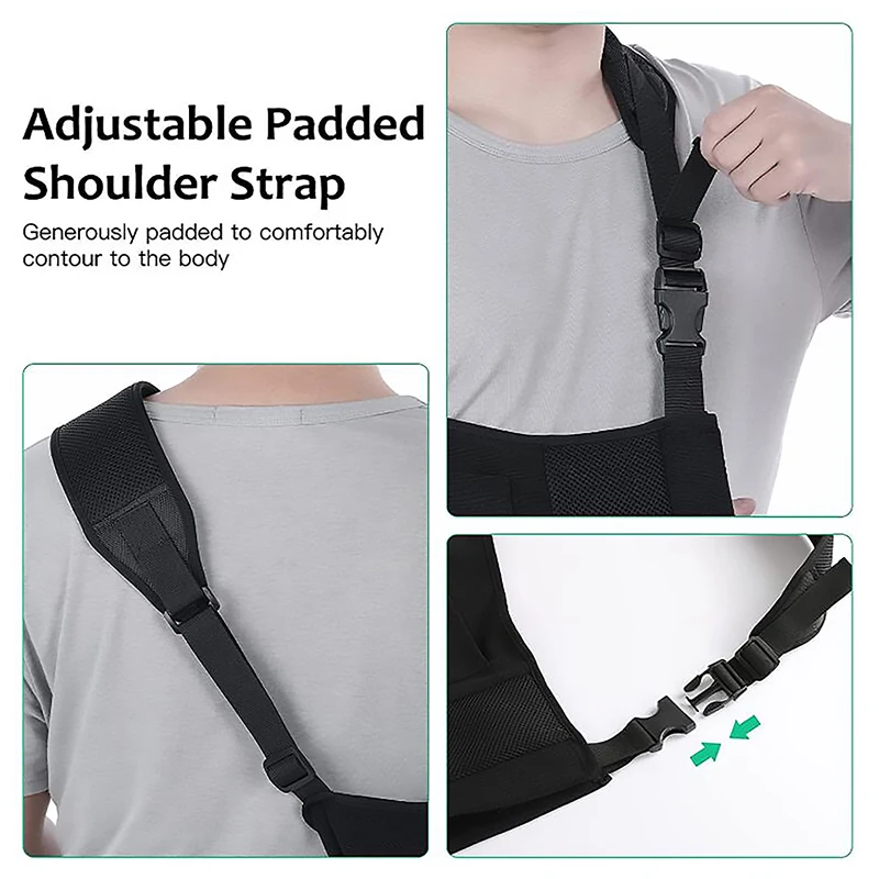 Adjustable Arm Sling Medical Shoulder Strap Breathable and Lightweight Arm Support Immobilizer for Broken Fractured Elbow Wrist