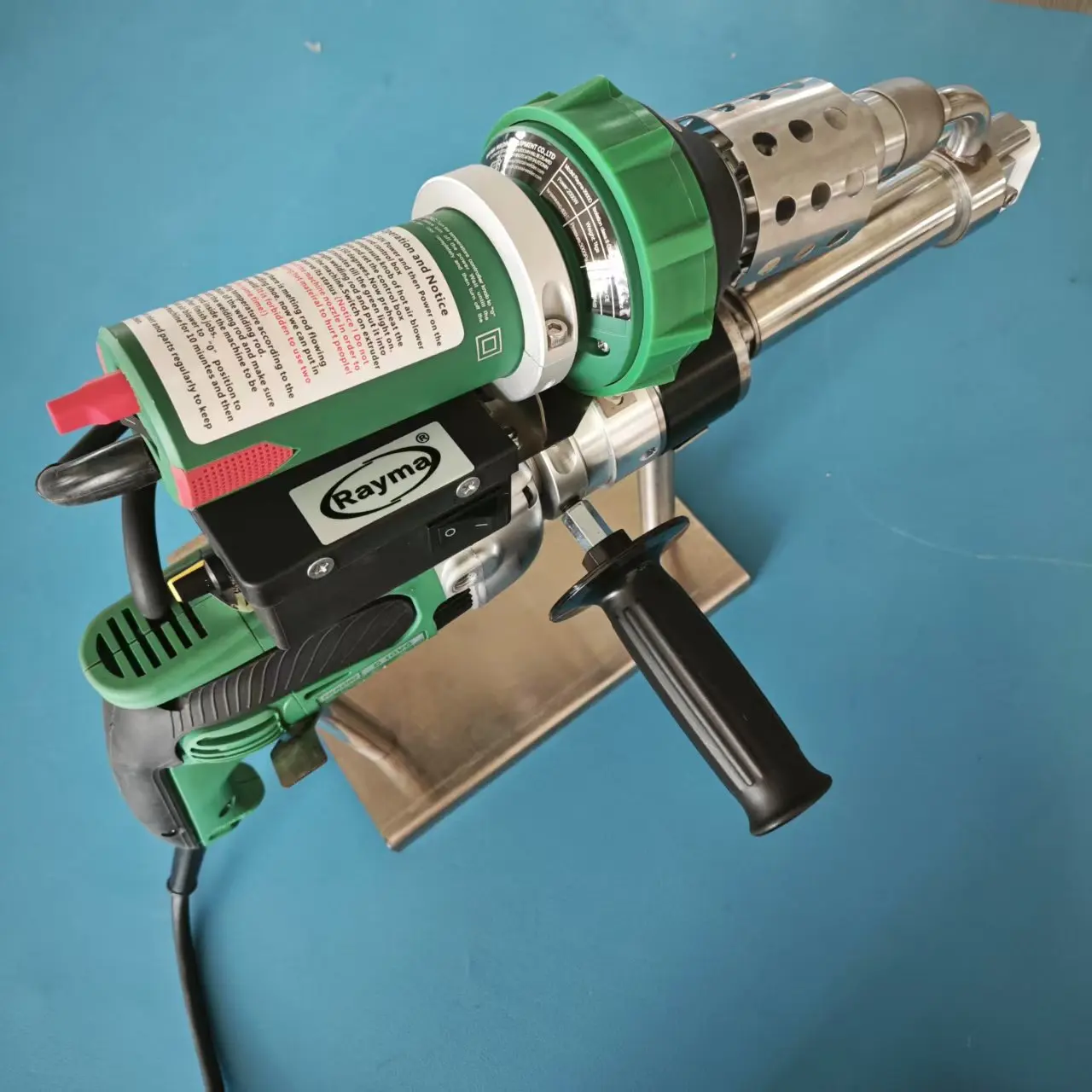Rayma-A800 HDPE Pipe Welding Extrusion Welding Gun Hand Held Plastic Extrusion Welder Gun