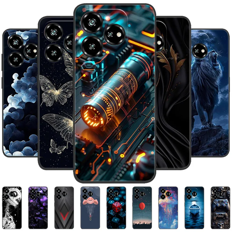 

For ZTE Blade V60 Design Case V60 Vita Z2350 Soft Silicone TPU Phone Cover For Nubia V60 Design Back Case Shockproof Shell Funda