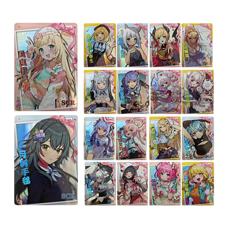 Japanese Anime 1M14 Goddess Story Temari Tsukimura Europa Takanashi Rikka Collectible Cards Christmas Birthday Children's Toys