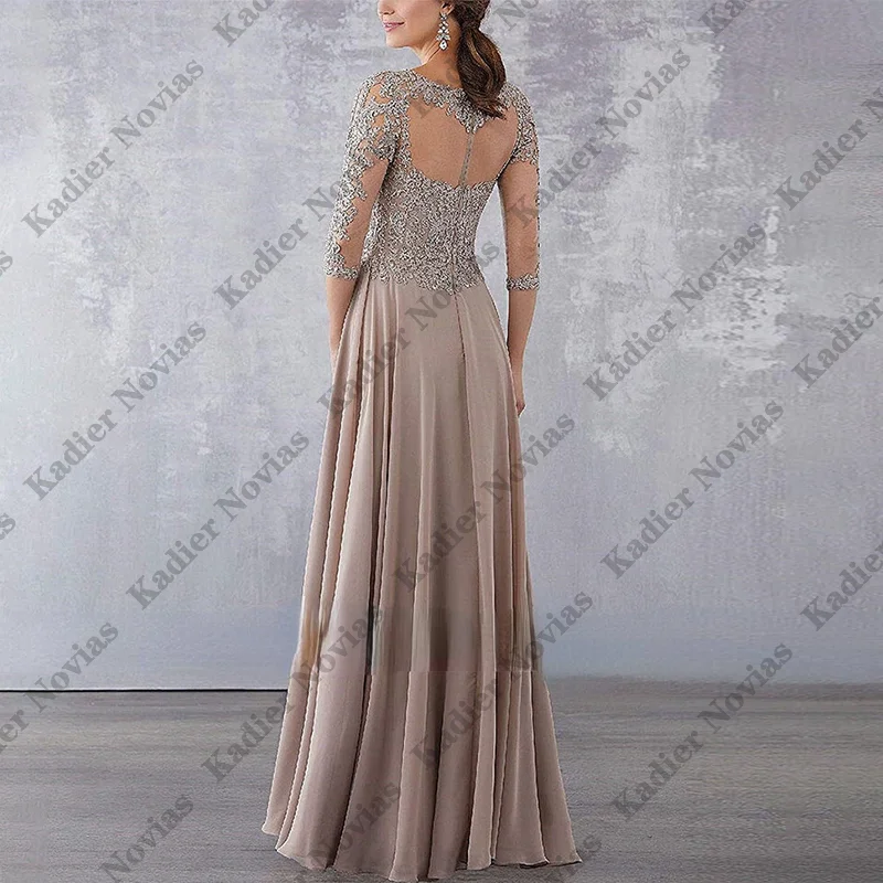 Long Elegant Sheath Mother of the Bride Dresses 2025 Vestido Invitada Boda Customized Wedding Party Dresses