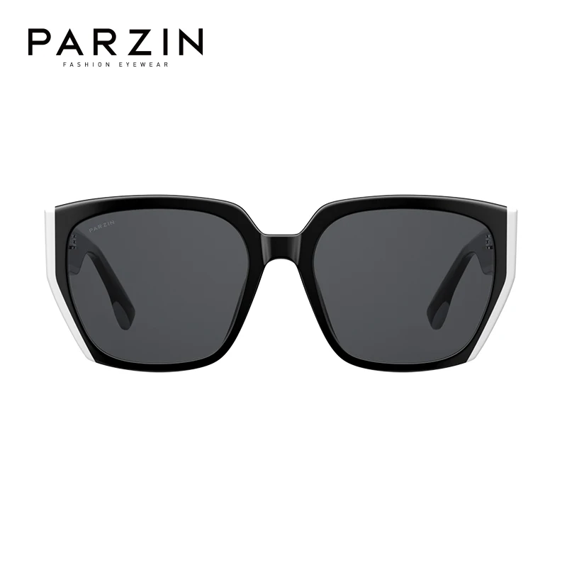 Luxury Brand PARZIN Vintage Sunglasses Brand Men Women Vintage Oversize Frame Driving Sun Glasses Polarized Square Eyewear UV400