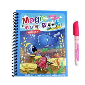 Reusable Magic Water Drawing Coloring Book for Children, Early Sensory Education, Birthday Gift, Montessori Toys, Hot Sale 8 Main Sales Children's Pedagogical Toys - №1
