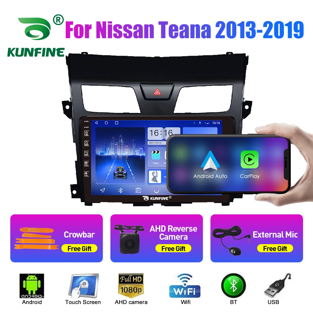 

10.33 '' Car Radio For Nissan Teana 2013-2019 Android Car Stereo DVD GPS Navigation Player Touch Screen Carplay Android Auto QLE