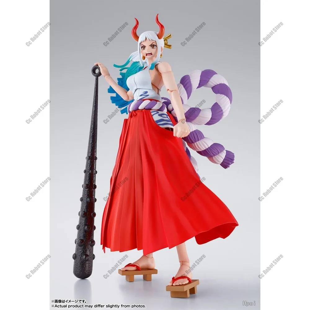 100% Asli Tersedia Stok Original Bandai S.H.Figuarts Shf One Piece Yamato Anime Action Figure Koleksi Model Mainan
