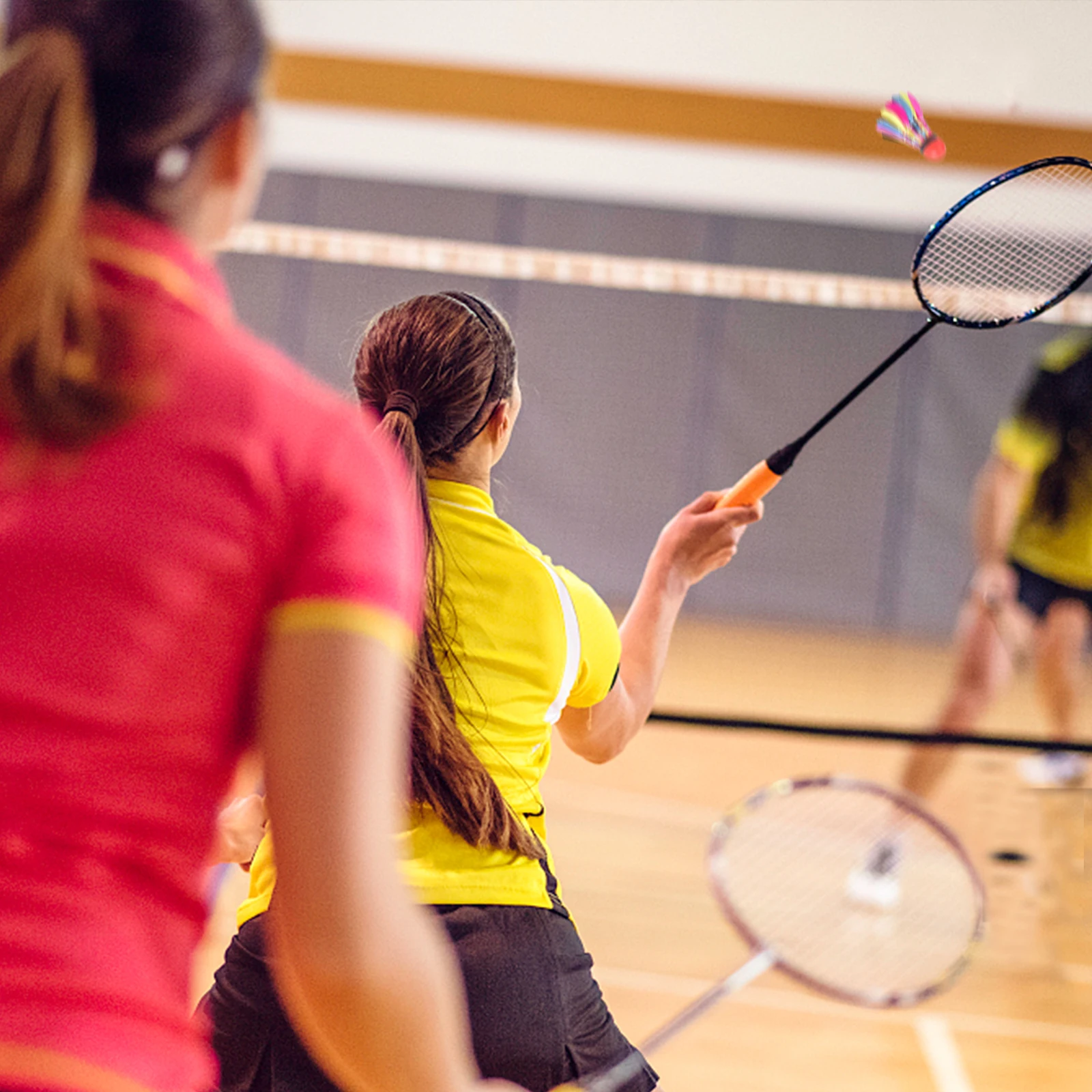 

11 Pcs Badminton Shuttlecocks Durable Nylon Training Fitness Creative Colorful Balls Family Play Entertainment Exercise