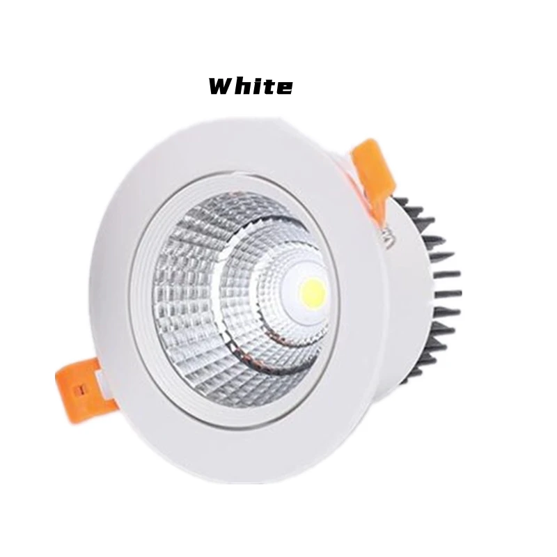 Downlight lights Ceiling spot 3w 5w 7w 9w 12w 15w 18w Dimmable Led bulb AC110v 220v Recessed led ceiling light Indoor Lighting