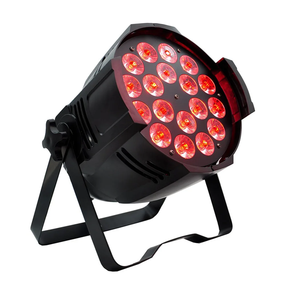 18x12w 4in1 RGBW Wirelss Remote Control Led Par Light Full Color DJ Aluminum alloy Strobe Dmx 512 Wash Stage Light
